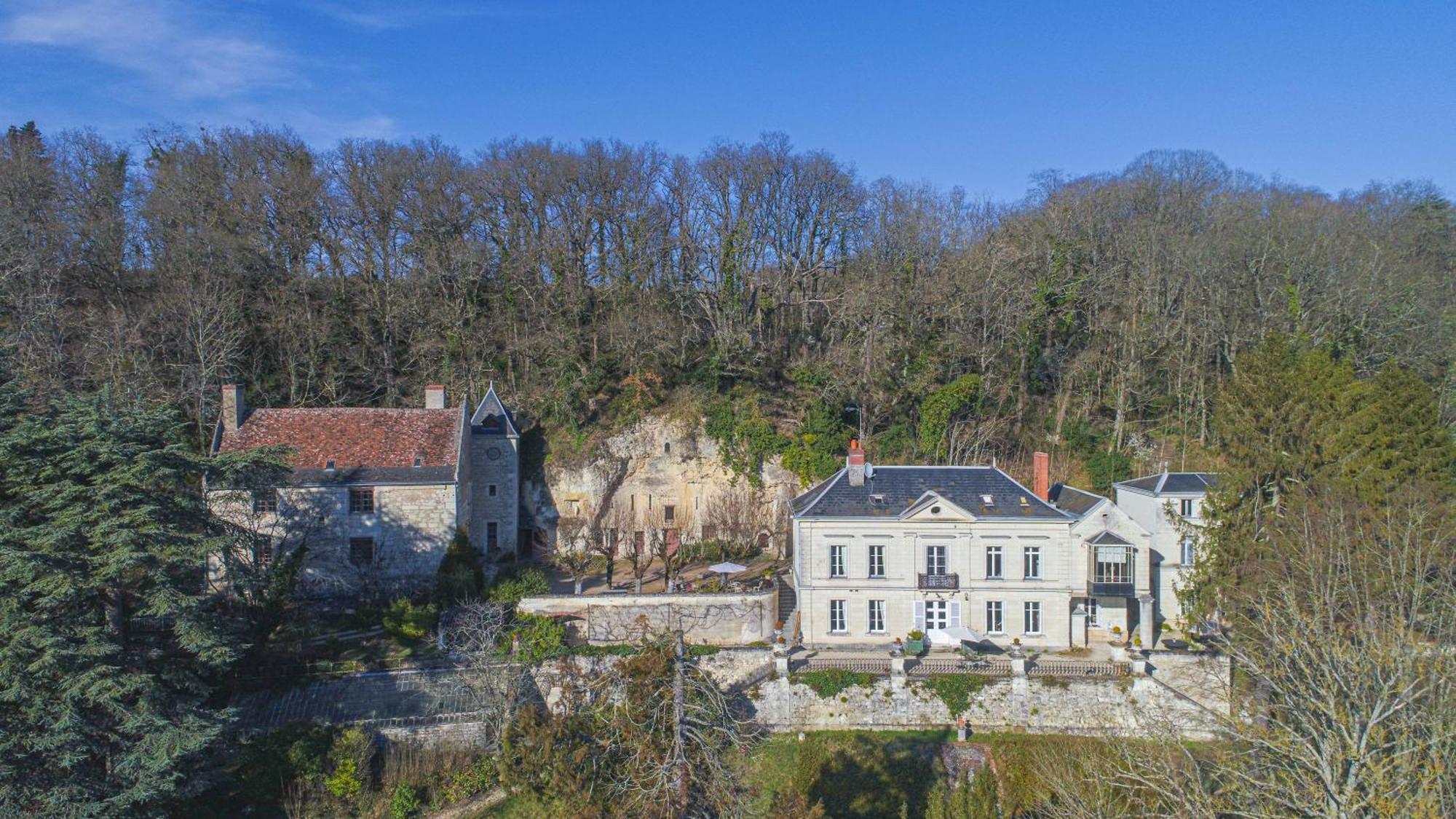 Manoir De La Salle Du Roc Bourré Exterior foto